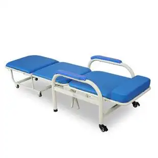 医用陪护椅床两用医院陪护单人折叠椅床多功能家用午休折叠床便携