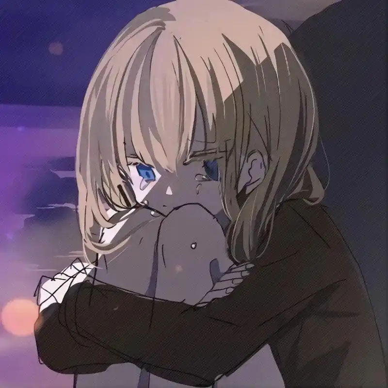 伤感头像~无水印 明天又是新的一天!就让所有的不开心停留在昨天吧!