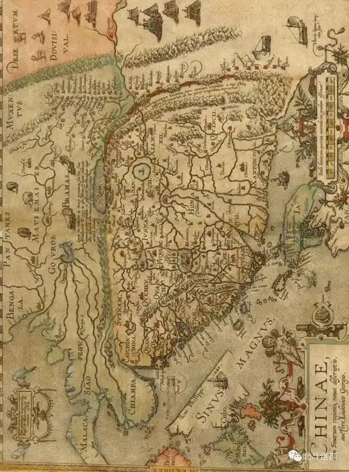 坤舆万国全图解析中国篇中国古地图为世界地图做出了巨大贡献