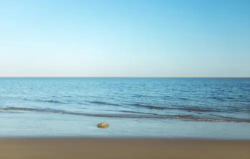 海边的美景 沙滩 海边