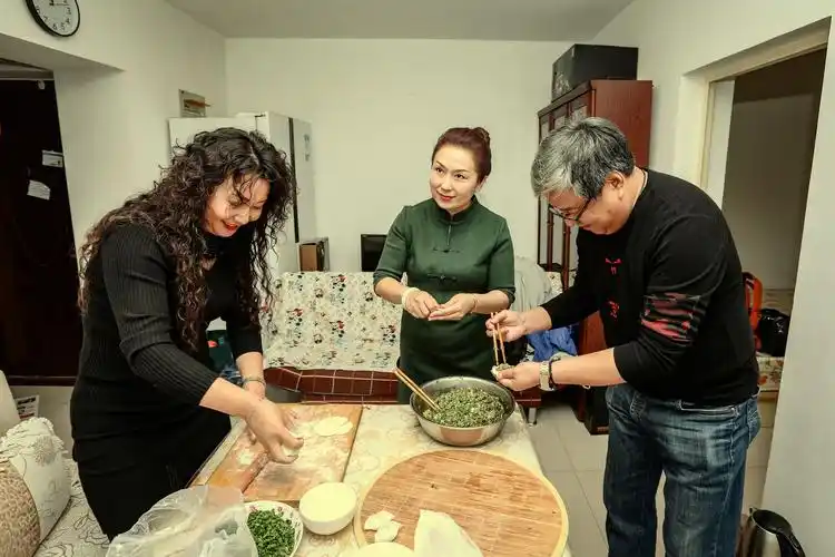 10月8日,家庭小聚(包饺子)摄影编辑制作:琴痴.