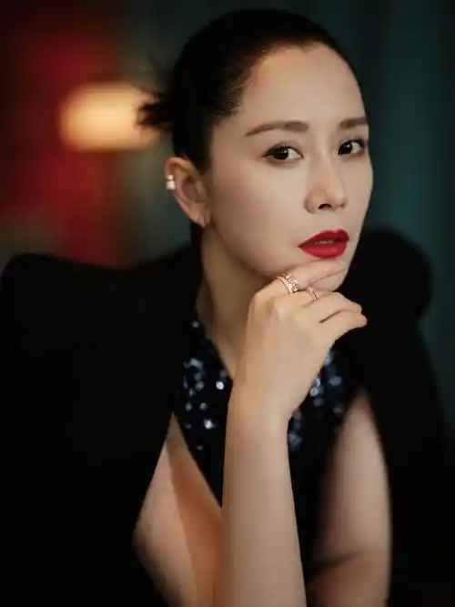 又见海清大光明发型～优雅神秘,一场火树银花的时光