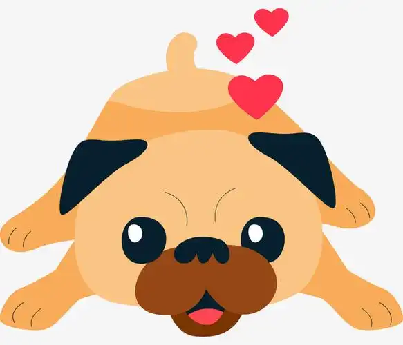 卡通可爱小动物装饰动物头像