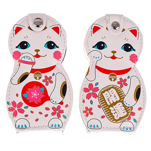 招财猫指甲刀套装 五件套指甲钳美甲修甲可爱卡通动漫款指甲剪