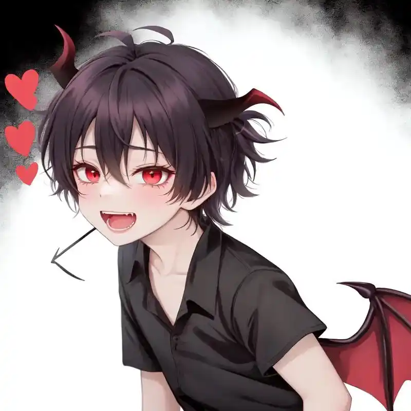 小恶魔.#二次元壁纸 #抖音图文来了 #头像图集  @小程序 - 抖音