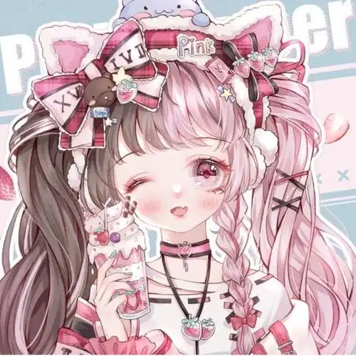 少女心图片大全粉色头像可爱