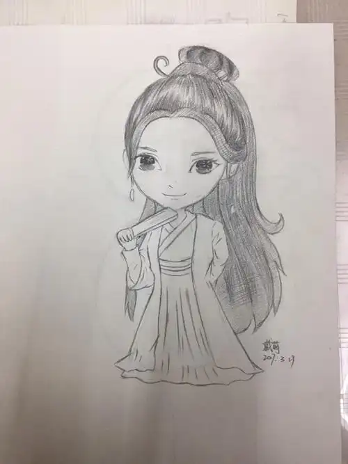 儿童漫画孩子们的白浅上神