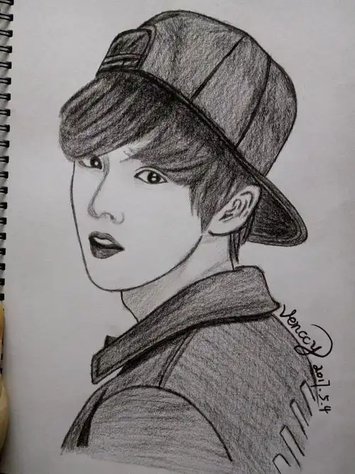 手绘明星!你最喜欢哪一张?(新版)