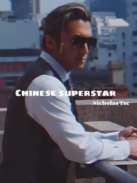 谢霆锋的辫子发型,流苏耳环和墨镜搭配他的西装