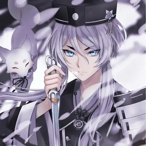 白发少年动漫头像男女老少都爱的白发动漫头像银发动漫男生头像_动漫