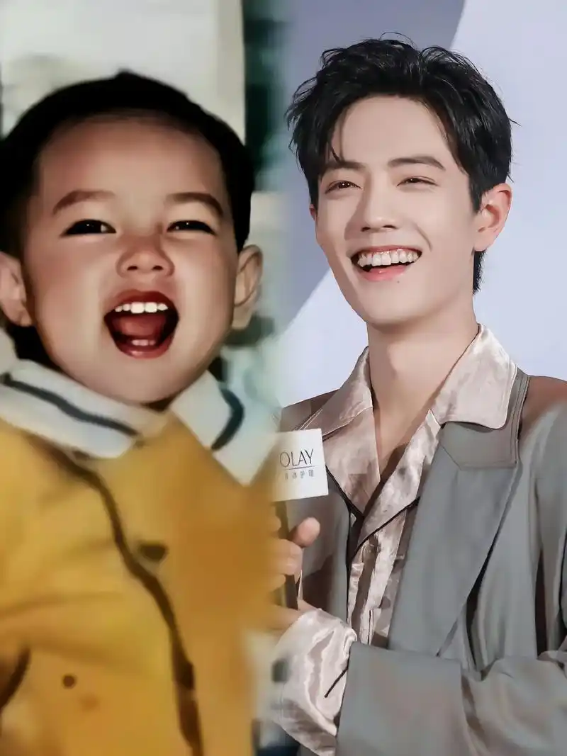 这小可爱真的是从小到大都没变过#肖战 #肖战顺顺利利 #从小 - 抖音