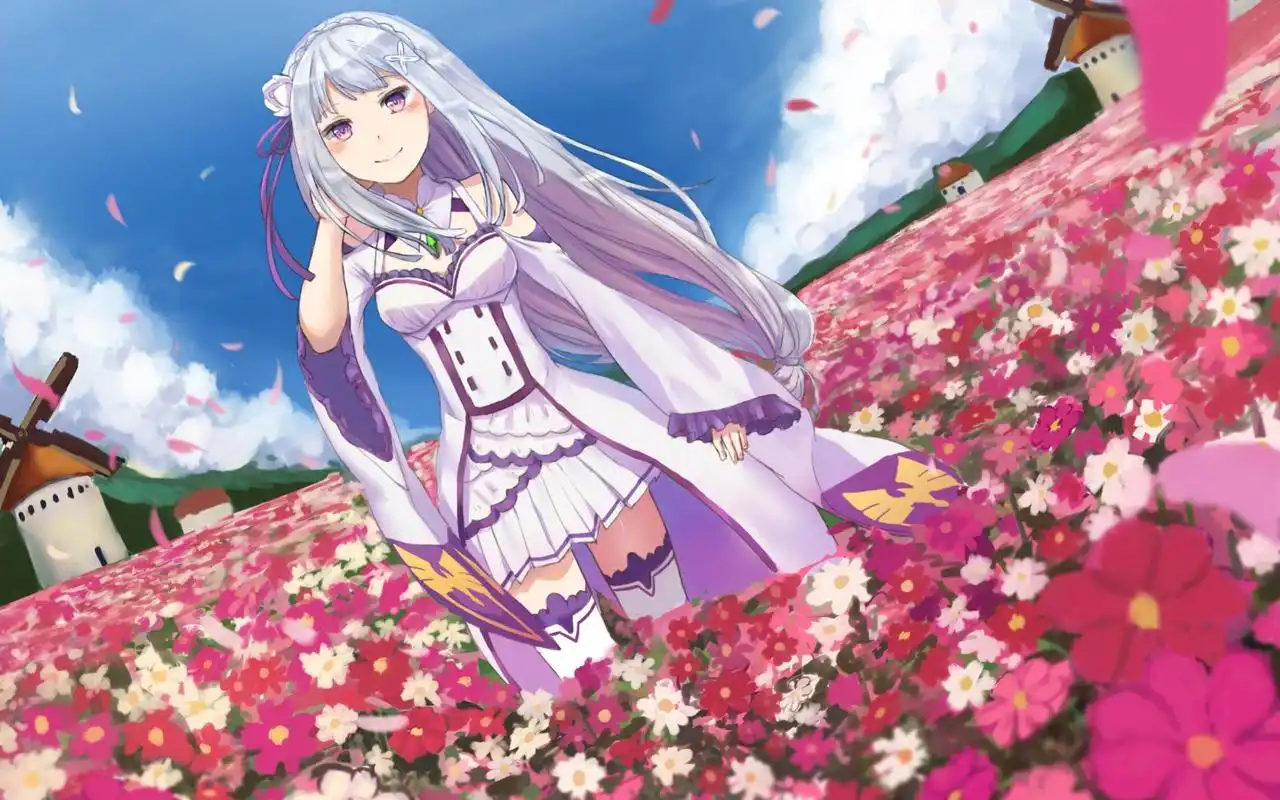 唯美动漫少女图片桌面壁纸