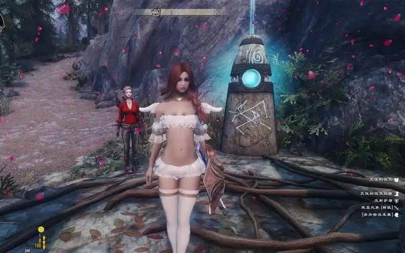 【上古卷轴5】梦幻天际少女~其实我是翅膀受伤飞不起来的天使.