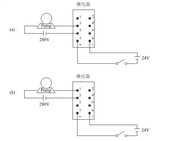 为什么续流二极管和继电器端子标注的相反