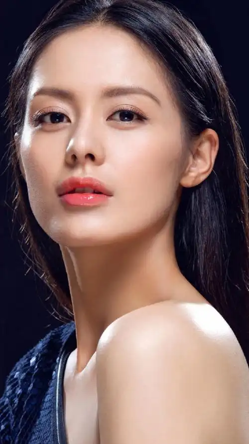 美女明星图,王力可