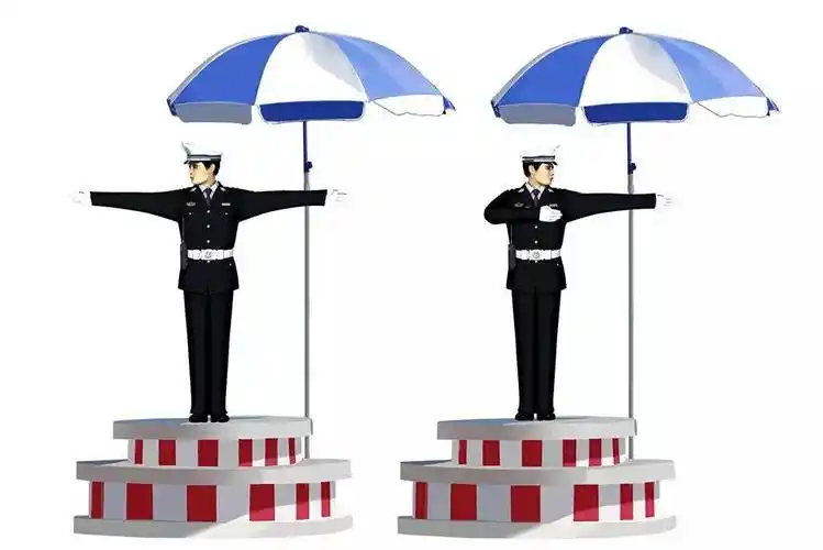 科目一最全交警手势图题解 技巧,考前看一看,考试轻松过!