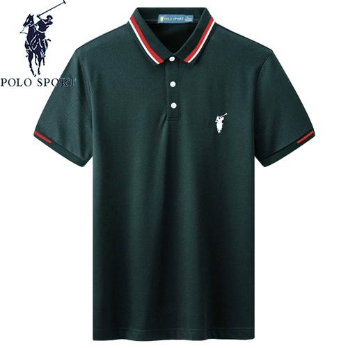 新款体恤polosport短袖衣服男士polo衫t恤男纯棉夏季潮流有领半袖