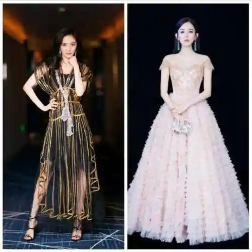 尴尬了杨幂!与小6岁的古力娜扎同台