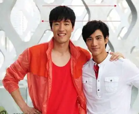 王力宏宣称:180cm.真实身高:175cm,不过对狂饭们来说,身高不是问题!