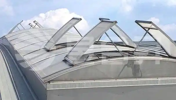 组合式电动采光排烟天窗的双重优势