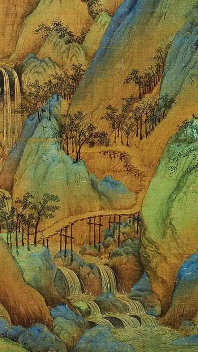 高清古风壁纸|欣赏王希孟《千里江山图》