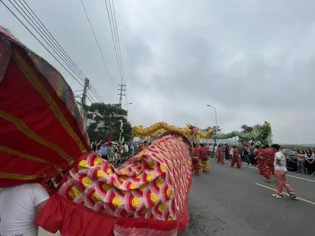精彩澄海上华岛门村劳热现场十分壮观
