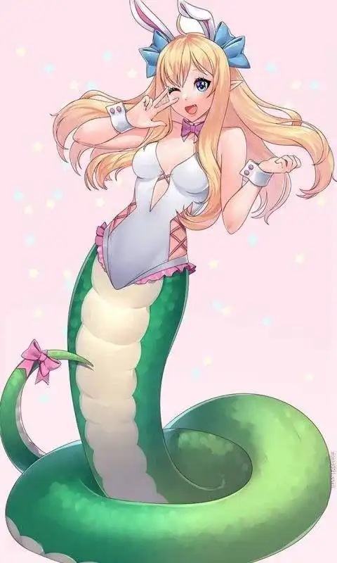 邪神与厨二病少女女主角蛇女邪神酱jashin chan手机壁纸图片集