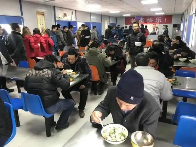 冬至,到创新港工地食堂吃饺子啦!_项目