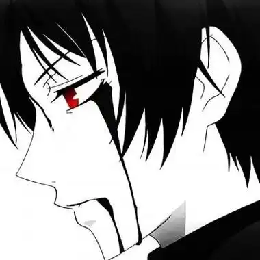 暗黑系男生动漫头像