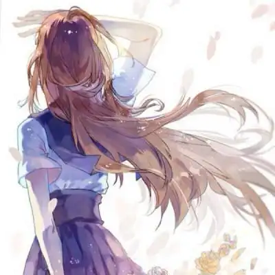 动漫背影女凄凉意境伤感孤独忧伤动漫女生图片