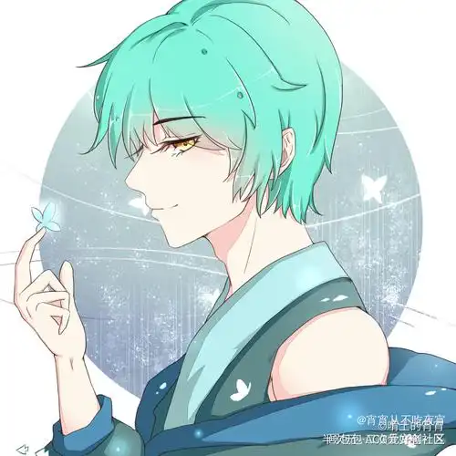 蝴蝶是我,我是蝴蝶( 07▽`)_王者荣耀庄周平涂日系我要上首推头像