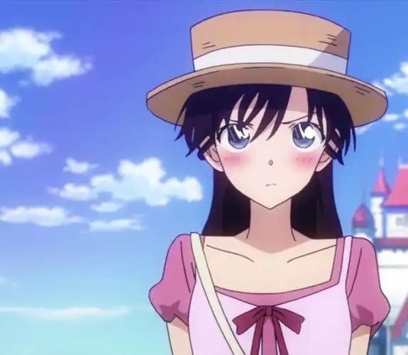 名侦探柯南:jk女高中生和服新装亮相,特殊发型可爱到犯规