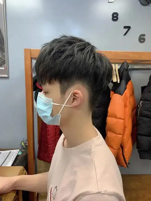 波士顿烫发摩根碎盖头