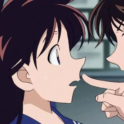 情头名侦探柯南情侣头像