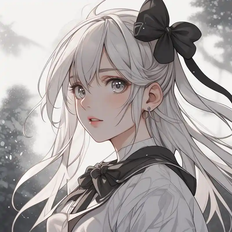 唯美漫画女生头像94气质满满96 唯美又漫画感满满的女生头像来啦!