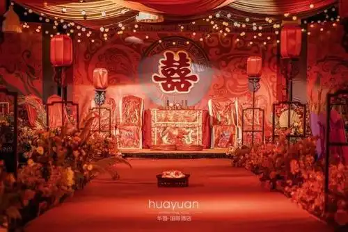 中国风婚礼丨凤冠霞帔十里红妆