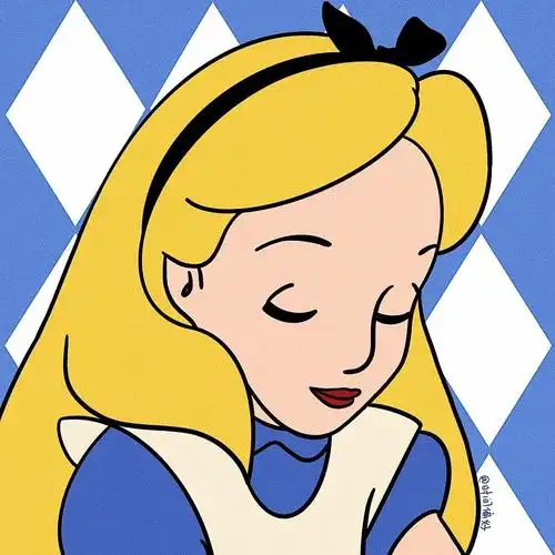 分享一组爱丽丝卡通头像78时间偏好