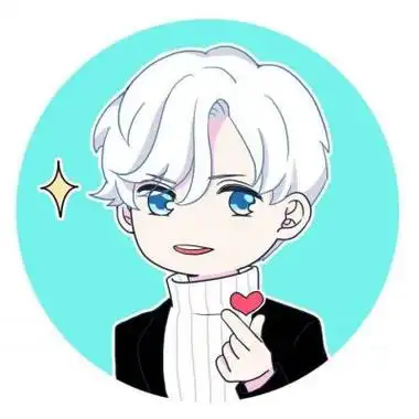 比心手势情侣头像男女比心动漫头像