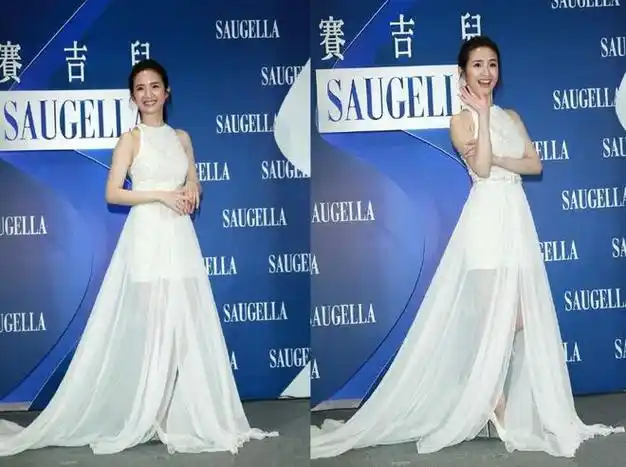 林依晨赢了一身设计感网纱长裙真挺吸睛看起来淡定又从容