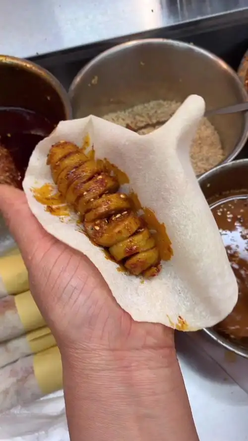 河南最火小饼卷面筋火了