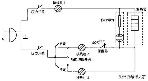 赏见电热水壶电路的工作原理
