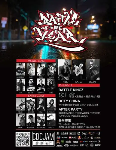 想放一下王子异breaking的部分参赛记录