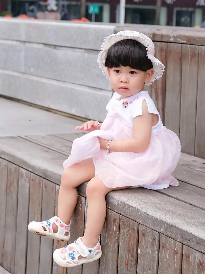 妹妹夏季第一双学步凉鞋|泰兰尼斯.#把女儿打扮成精致小公主  - 抖音