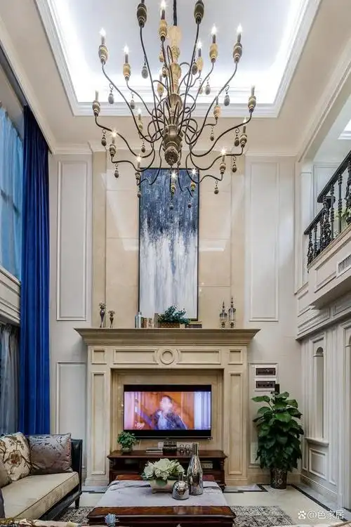 12套挑空客厅背景墙装修,你想要的都在这里!