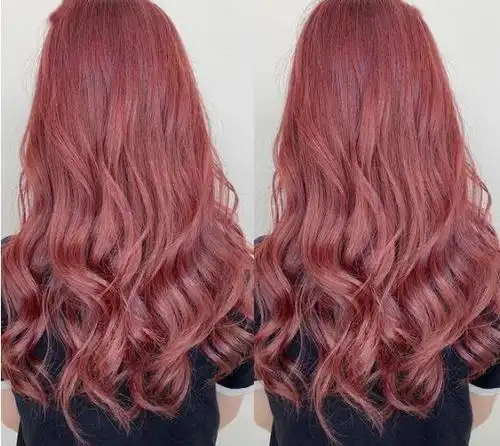 半头烫长发大卷图片 半烫发造型好看又减龄 - 女士卷发 - 发型站