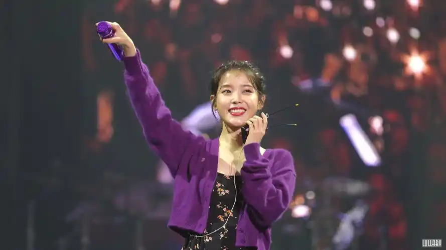 4k超清【iu】李知恩 现场直拍大合唱- heart(心) 191213演唱会_哔哩