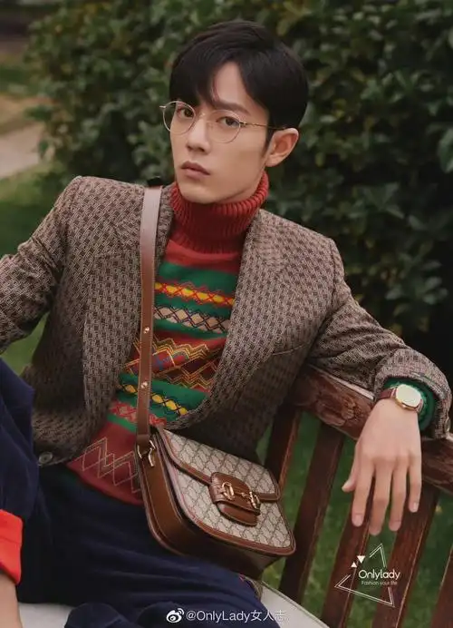 原创肖战官宣gucci古驰品牌代言人肖战真的是穿古驰最好看的男人