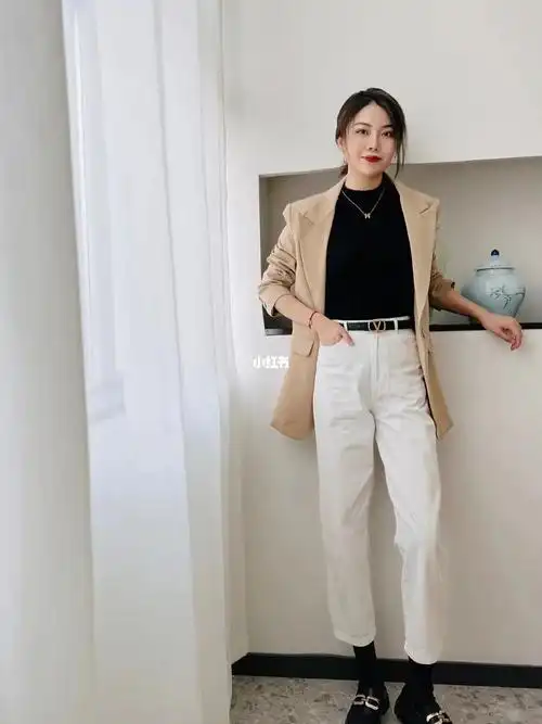 西装搭配之米色系