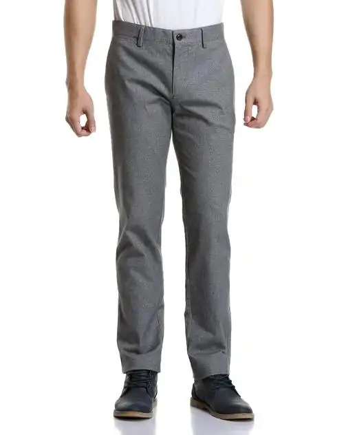 男士灰色时尚潮流裤子