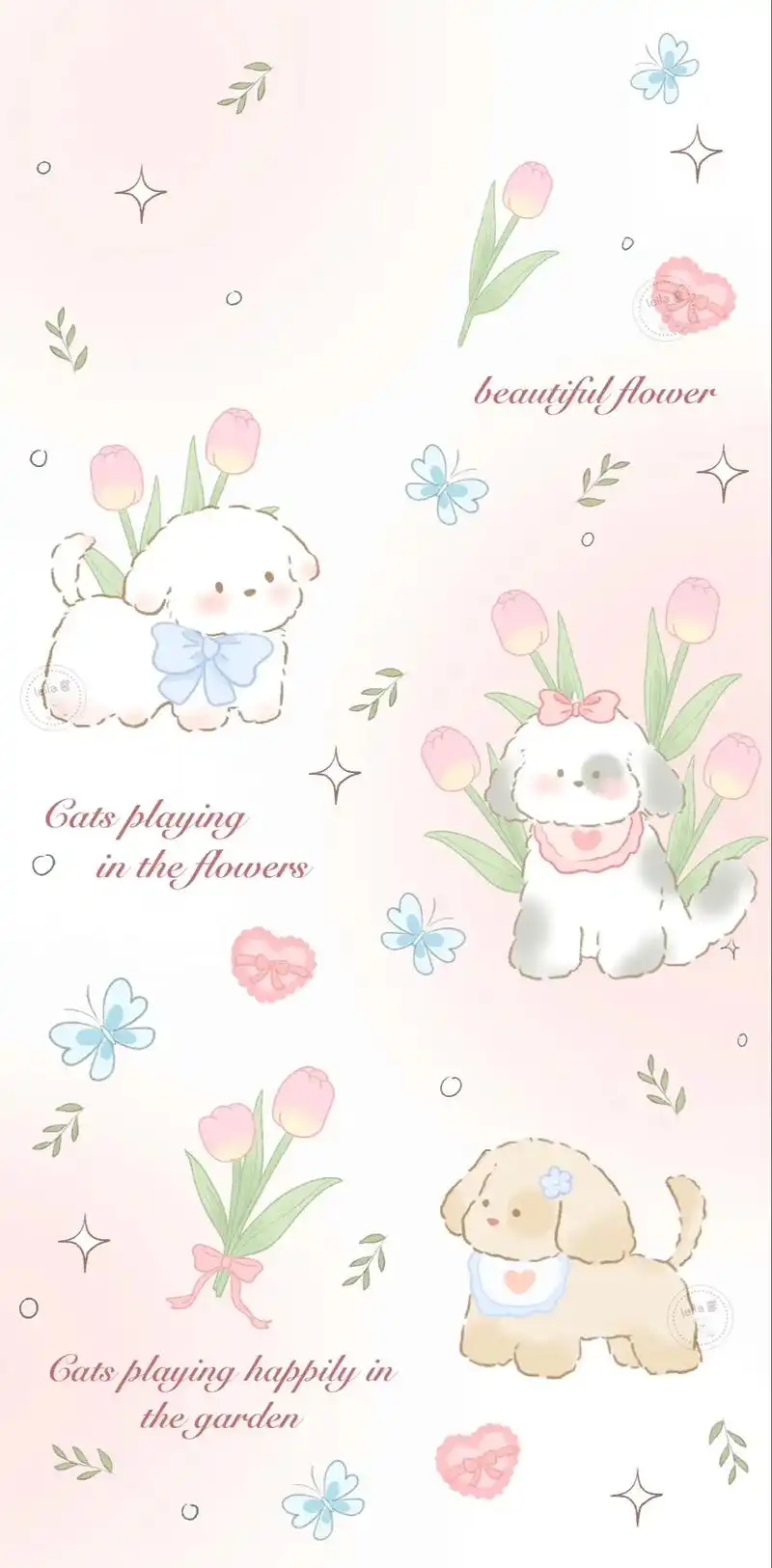 绿意盎然春天壁纸#好看的背景图 #ins风 #少女心爆棚 - 抖音